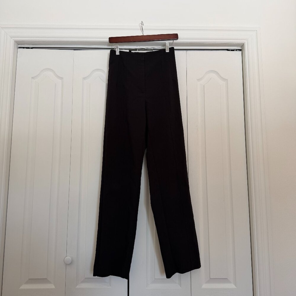 Zara Black High-Waisted Dress Pants – Straight Leg Trouser